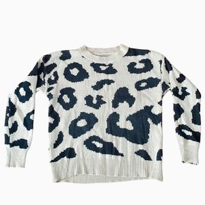Animal Print Sweater